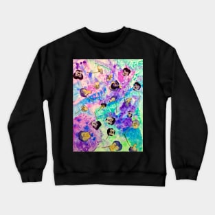 Pansy Party Crewneck Sweatshirt